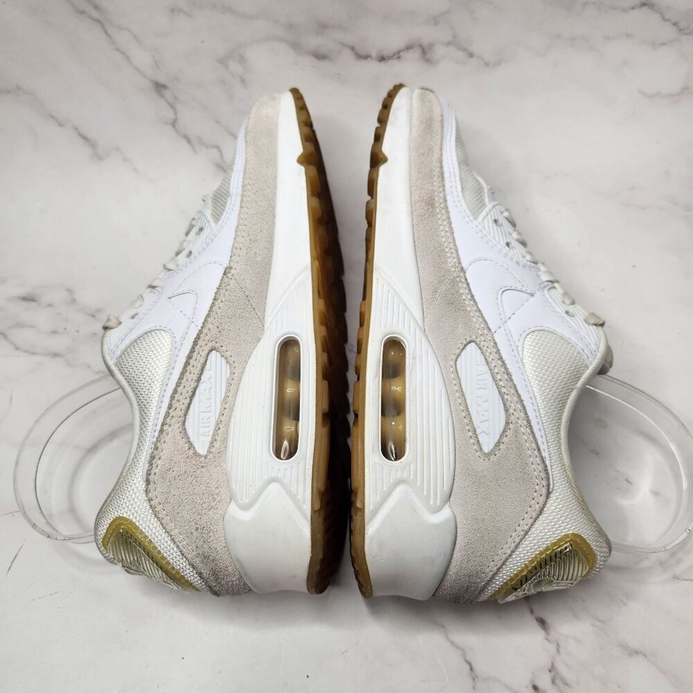 Nike Air Max 90 SE Frank Rudy White Sneakers Shoes DV1734-100 Women's 8.5 - Picture 5 of 8